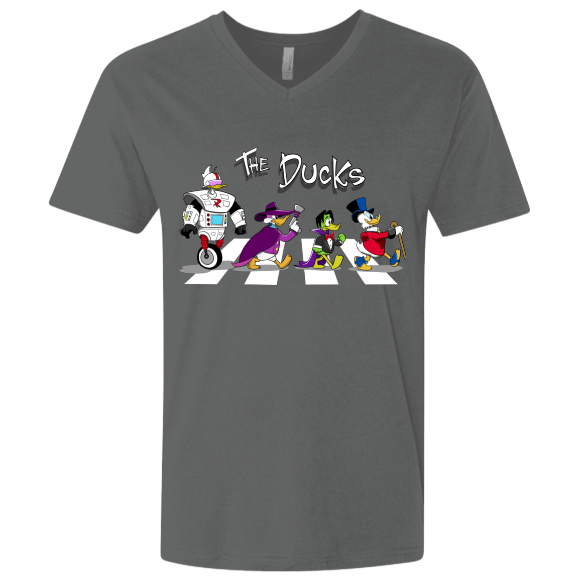 T-Shirts Heavy Metal / X-Small The Ducks Men's Premium V-Neck