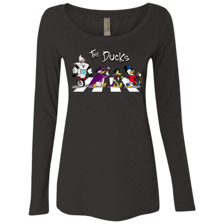 T-Shirts Vintage Black / Small The Ducks Women's Triblend Long Sleeve Shirt