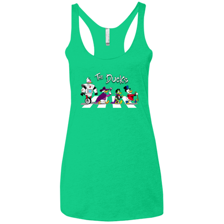 T-Shirts Envy / X-Small The Ducks Women's Triblend Racerback Tank