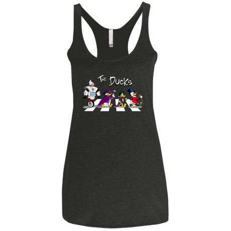 T-Shirts Vintage Black / X-Small The Ducks Women's Triblend Racerback Tank
