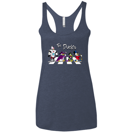 T-Shirts Vintage Navy / X-Small The Ducks Women's Triblend Racerback Tank