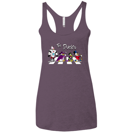 T-Shirts Vintage Purple / X-Small The Ducks Women's Triblend Racerback Tank
