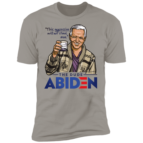 T-Shirts Light Grey / S The Dude Abiden Men's Premium T-Shirt