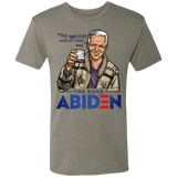 T-Shirts Venetian Grey / S The Dude Abiden Men's Triblend T-Shirt