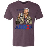 T-Shirts Vintage Purple / S The Dude Abiden Men's Triblend T-Shirt