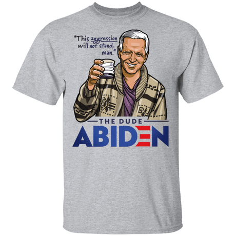 T-Shirts Sport Grey / S The Dude Abiden T-Shirt