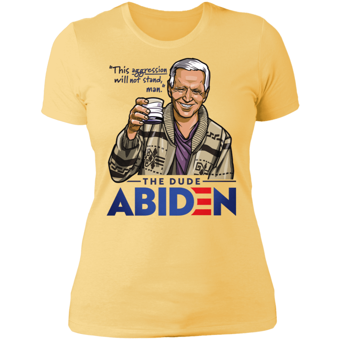 T-Shirts Banana Cream/ / X-Small The Dude Abiden Women's Premium T-Shirt