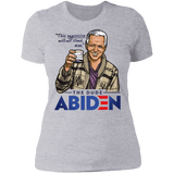 T-Shirts Heather Grey / X-Small The Dude Abiden Women's Premium T-Shirt