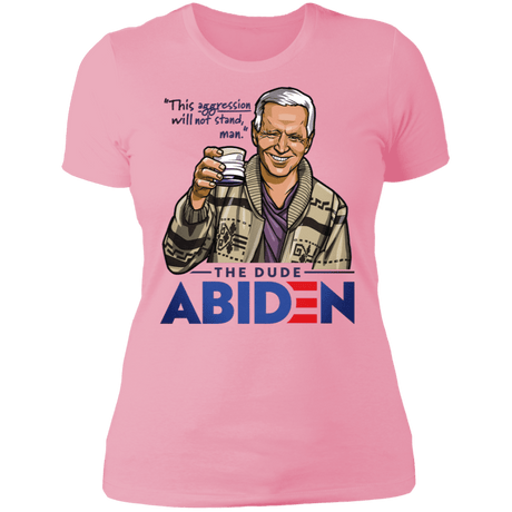 T-Shirts Light Pink / X-Small The Dude Abiden Women's Premium T-Shirt