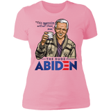 T-Shirts Light Pink / X-Small The Dude Abiden Women's Premium T-Shirt