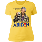 T-Shirts Vibrant Yellow / X-Small The Dude Abiden Women's Premium T-Shirt