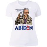 T-Shirts White / X-Small The Dude Abiden Women's Premium T-Shirt