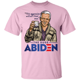 T-Shirts Light Pink / YXS The Dude Abiden Youth T-Shirt