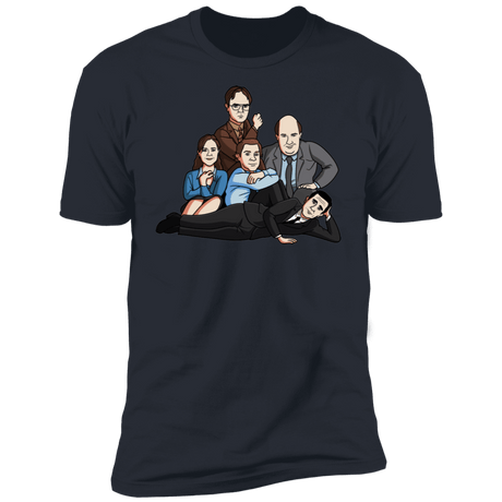 T-Shirts Indigo / S The Dunder Mifflin Club Men's Premium T-Shirt