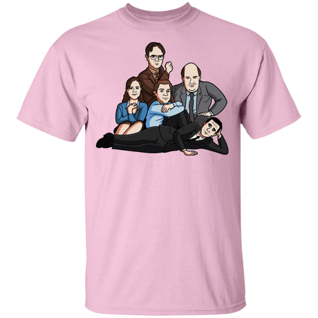 T-Shirts Light Pink / YXS The Dunder Mifflin Club Youth T-Shirt
