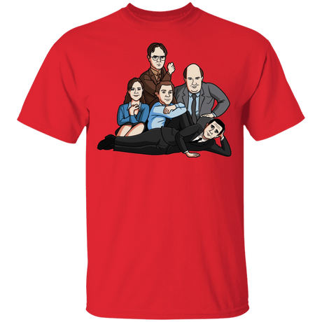 T-Shirts Red / YXS The Dunder Mifflin Club Youth T-Shirt