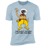T-Shirts Light Blue / YXS The Early Worm Catches The Bird Boys Premium T-Shirt