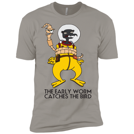 T-Shirts Light Grey / YXS The Early Worm Catches The Bird Boys Premium T-Shirt