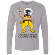 T-Shirts Heather Grey / Small The Early Worm Catches The Bird Men's Premium Long Sleeve
