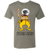 T-Shirts Venetian Grey / Small The Early Worm Catches The Bird Men's Triblend T-Shirt