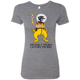 T-Shirts Premium Heather / Small The Early Worm Catches The Bird Women's Triblend T-Shirt