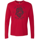 T-Shirts Red / S The Easy Way Men's Premium Long Sleeve
