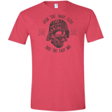 T-Shirts Heather Red / S The Easy Way Men's Semi-Fitted Softstyle