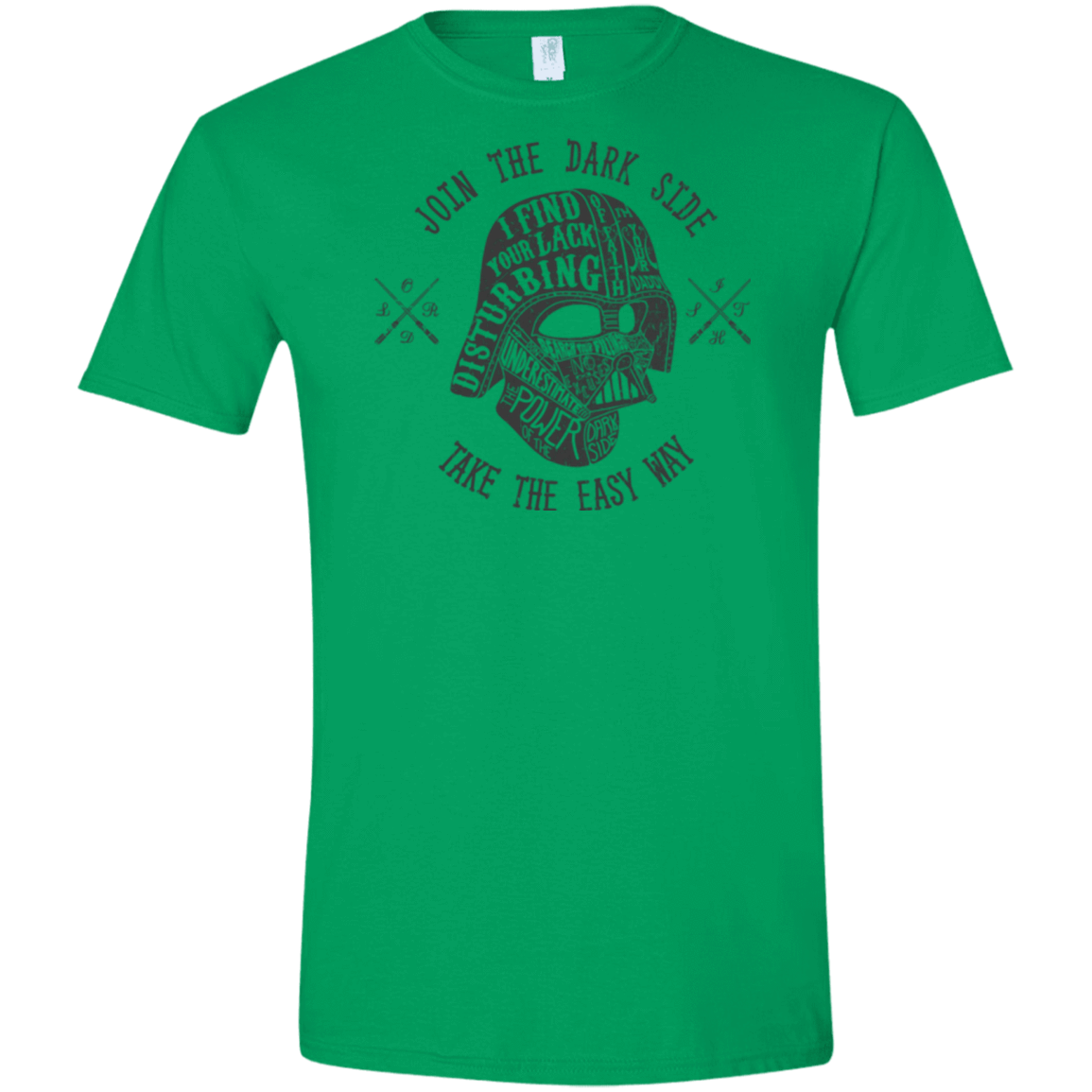 T-Shirts Irish Green / S The Easy Way Men's Semi-Fitted Softstyle