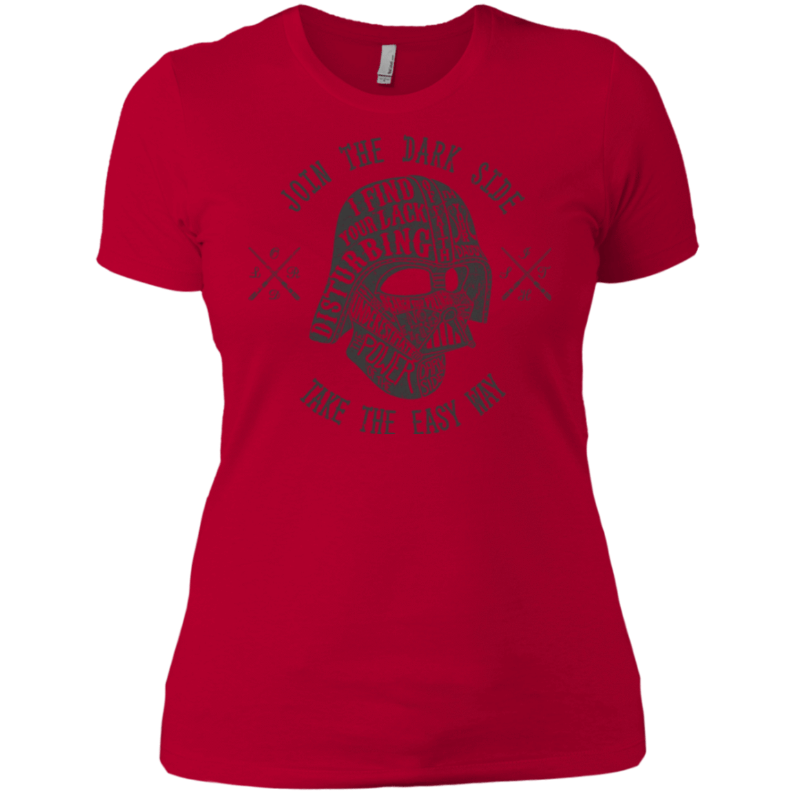 T-Shirts Red / X-Small The Easy Way Women's Premium T-Shirt