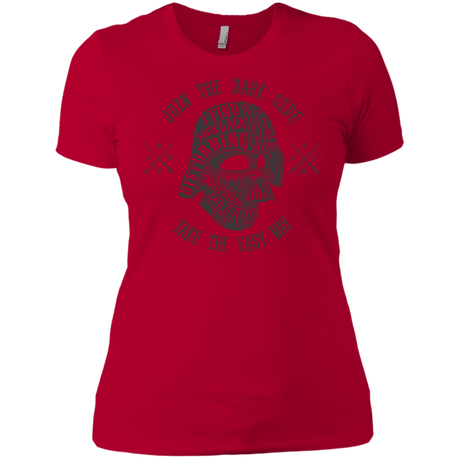T-Shirts Red / X-Small The Easy Way Women's Premium T-Shirt
