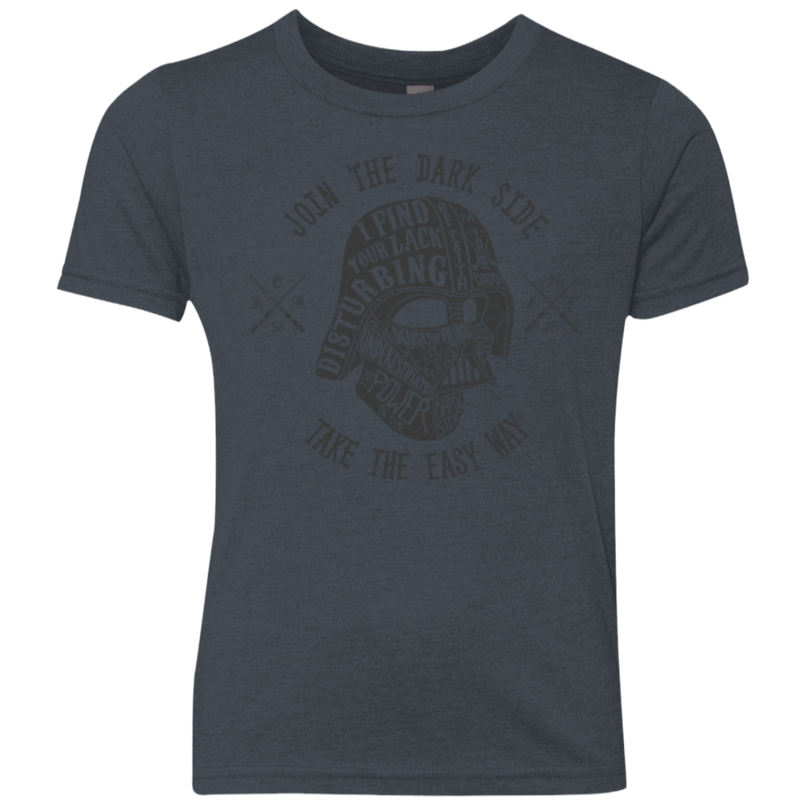 T-Shirts Vintage Navy / YXS The Easy Way Youth Triblend T-Shirt