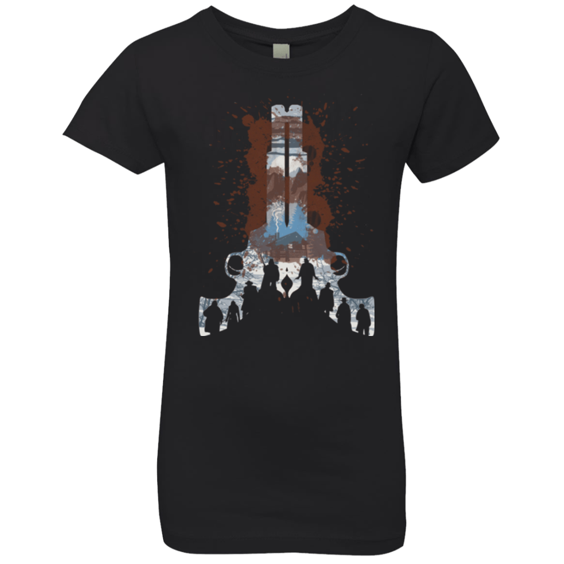 T-Shirts Black / YXS The Eight Girls Premium T-Shirt