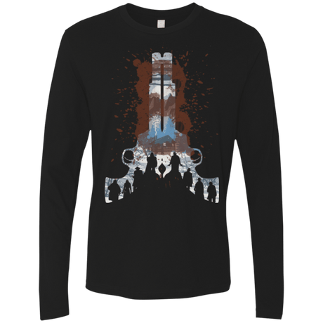 T-Shirts Black / Small The Eight Men's Premium Long Sleeve