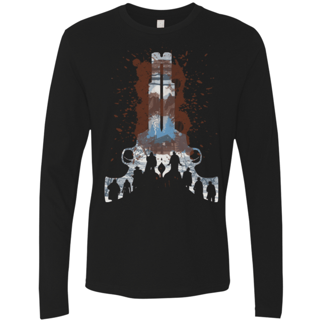 T-Shirts Black / Small The Eight Men's Premium Long Sleeve