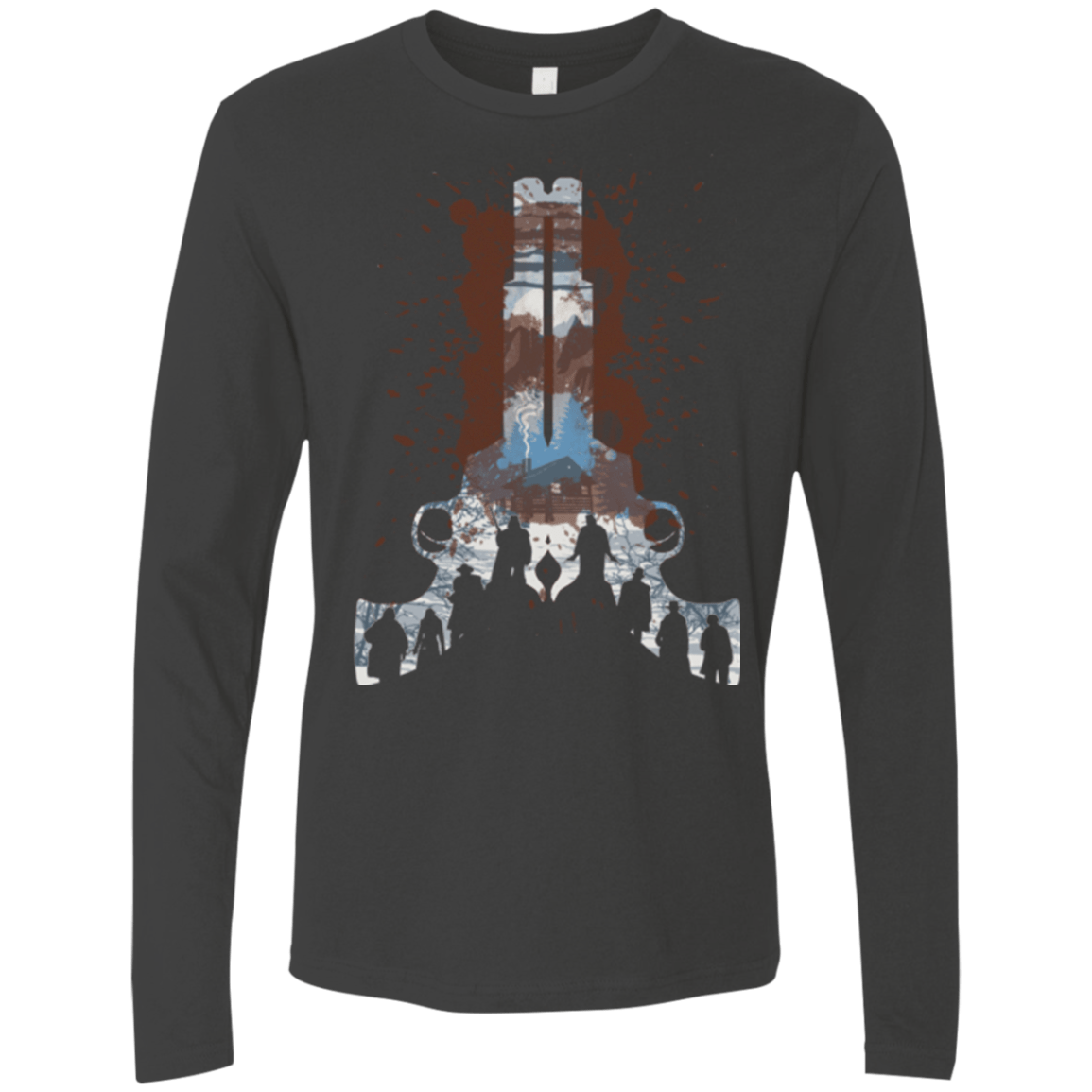 T-Shirts Heavy Metal / Small The Eight Men's Premium Long Sleeve