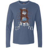 T-Shirts Indigo / Small The Eight Men's Premium Long Sleeve