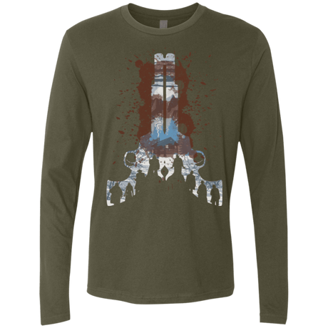 T-Shirts Military Green / Small The Eight Men's Premium Long Sleeve