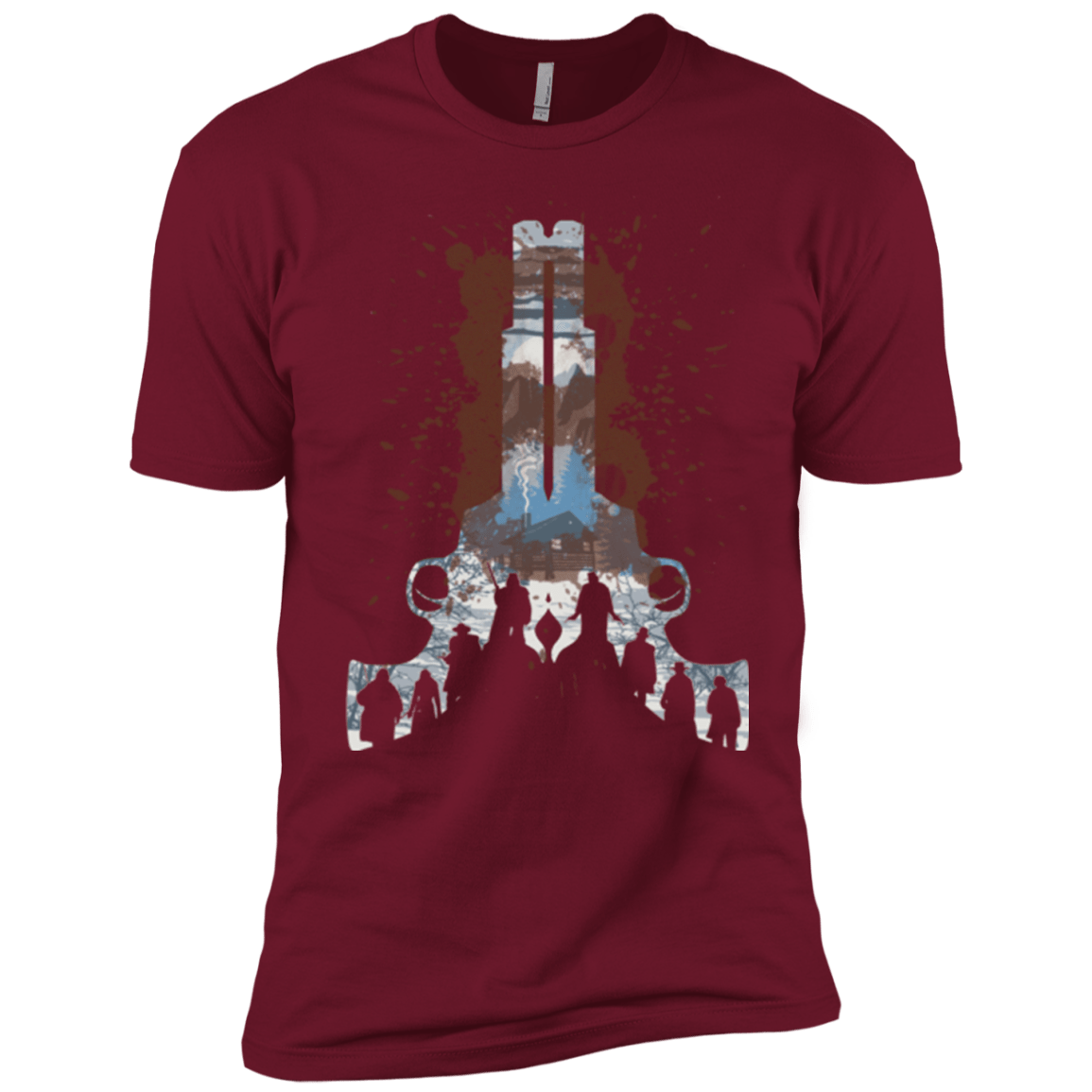 T-Shirts Cardinal / X-Small The Eight Men's Premium T-Shirt