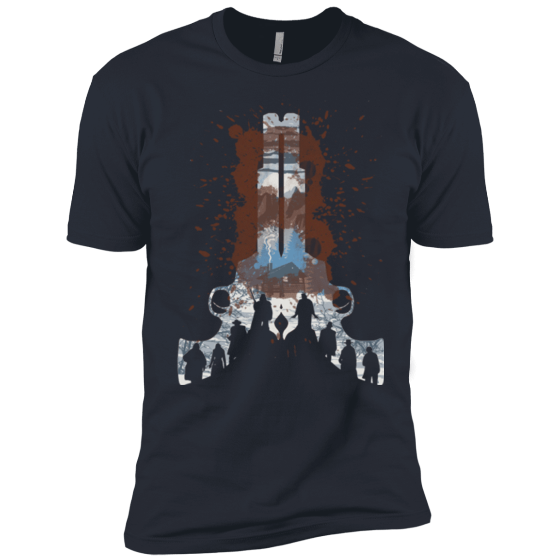 T-Shirts Indigo / X-Small The Eight Men's Premium T-Shirt