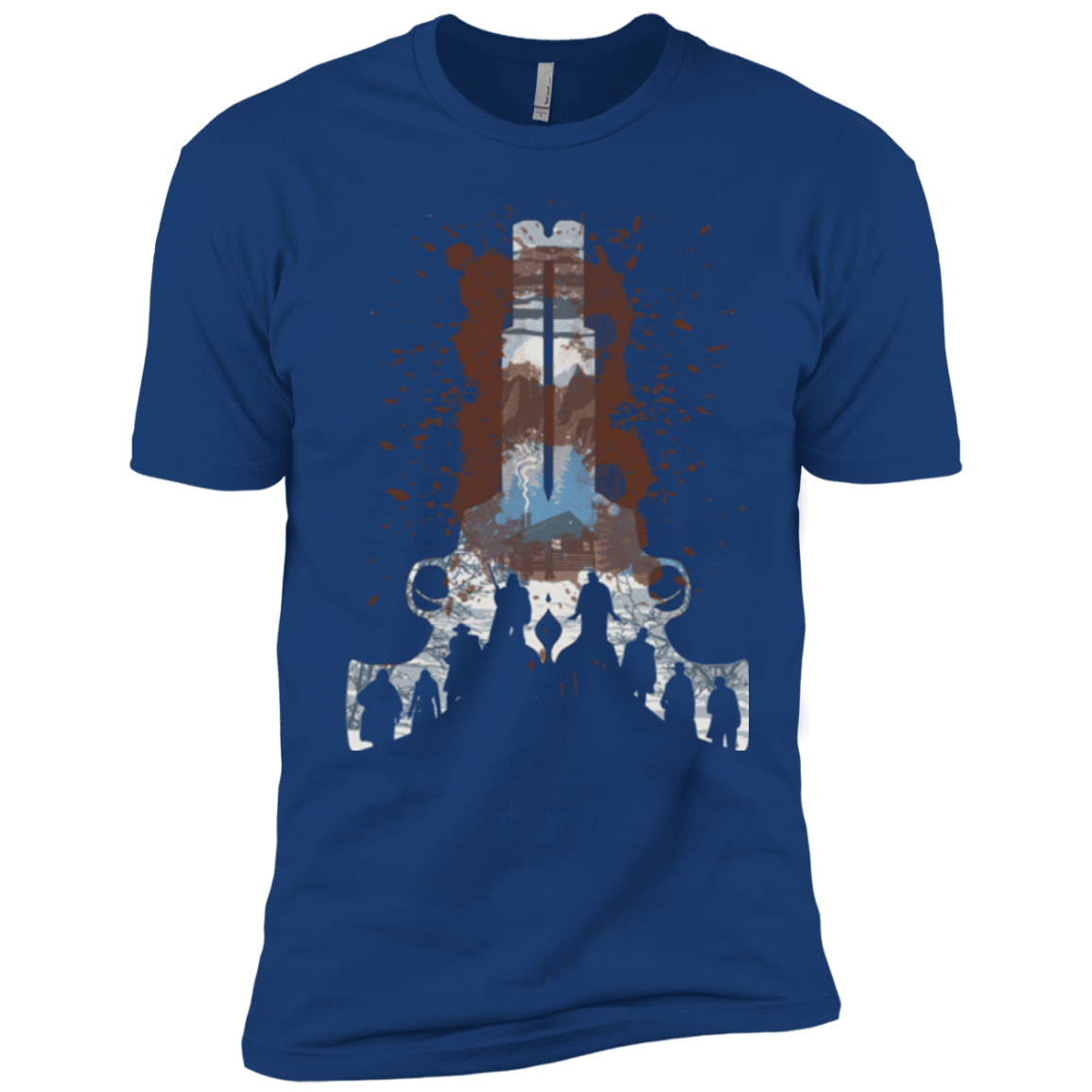 T-Shirts Royal / X-Small The Eight Men's Premium T-Shirt