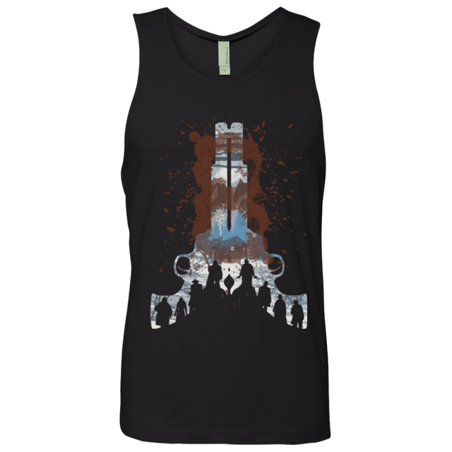 T-Shirts Black / Small The Eight Men's Premium Tank Top