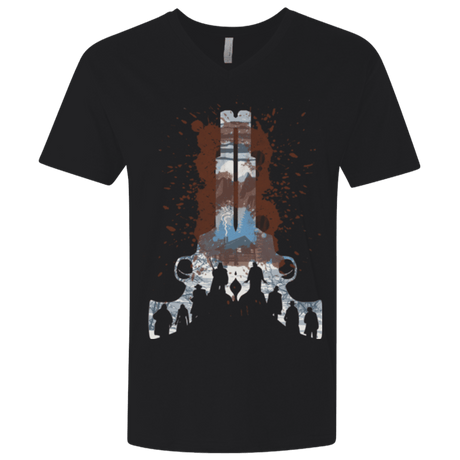 T-Shirts Black / X-Small The Eight Men's Premium V-Neck