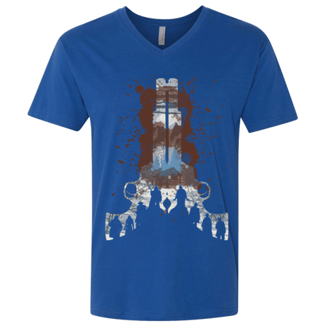 T-Shirts Royal / X-Small The Eight Men's Premium V-Neck