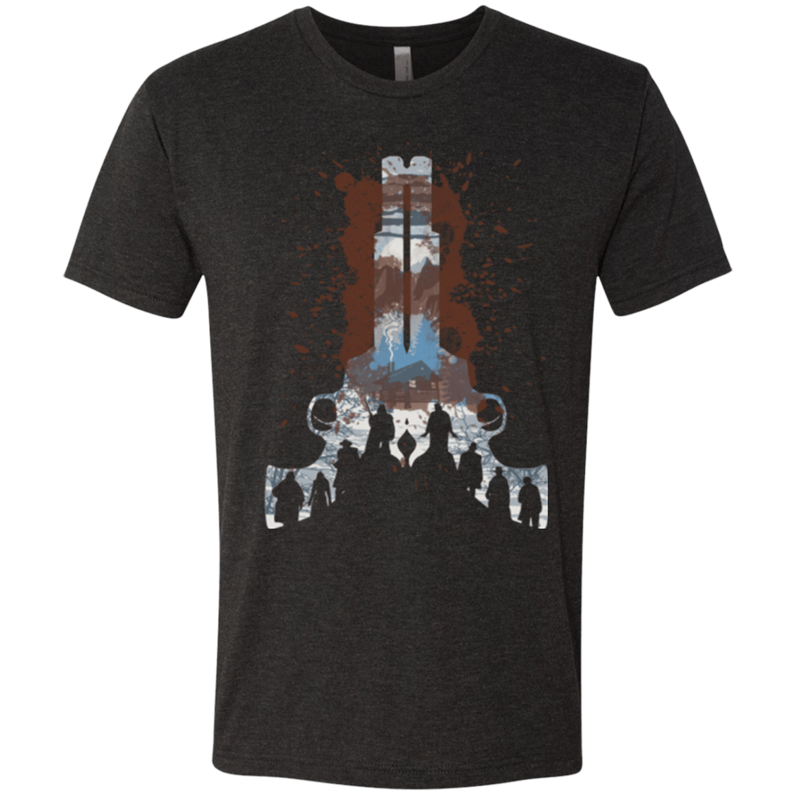 T-Shirts Vintage Black / Small The Eight Men's Triblend T-Shirt