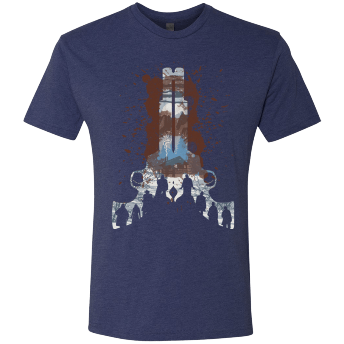 T-Shirts Vintage Navy / Small The Eight Men's Triblend T-Shirt