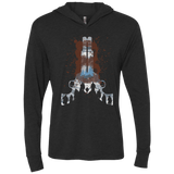 T-Shirts Vintage Black / X-Small The Eight Triblend Long Sleeve Hoodie Tee