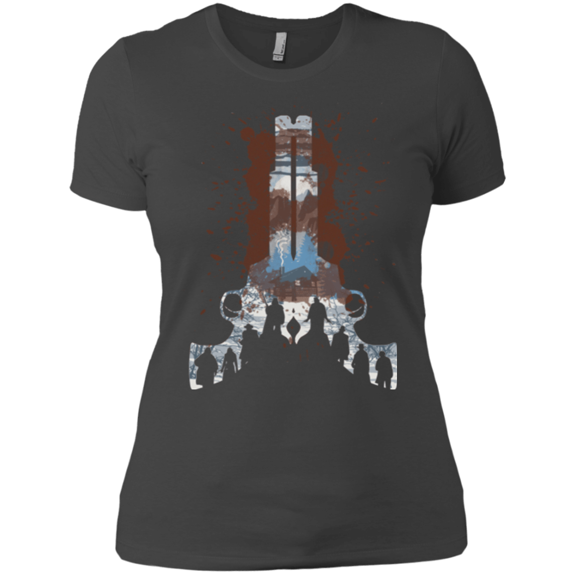 T-Shirts Heavy Metal / X-Small The Eight Women's Premium T-Shirt