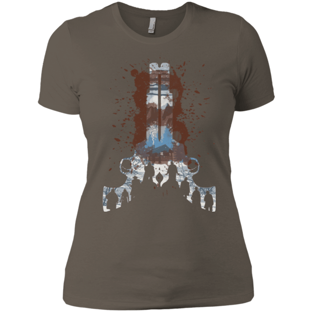 T-Shirts Warm Grey / X-Small The Eight Women's Premium T-Shirt