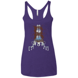T-Shirts Purple / X-Small The Eight Women's Triblend Racerback Tank