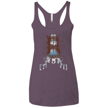 T-Shirts Vintage Purple / X-Small The Eight Women's Triblend Racerback Tank
